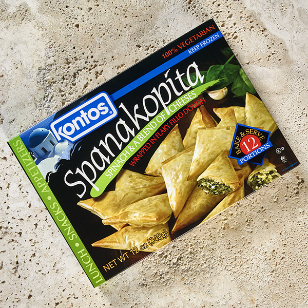 Frozen Kontos Foods - Spanakopita - 12/12oz