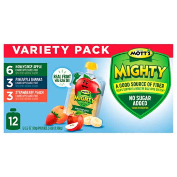 Mott's Snacks, Honeycrisp Apple, Pineapple Banana, Strawberry Peach, Variety Pack