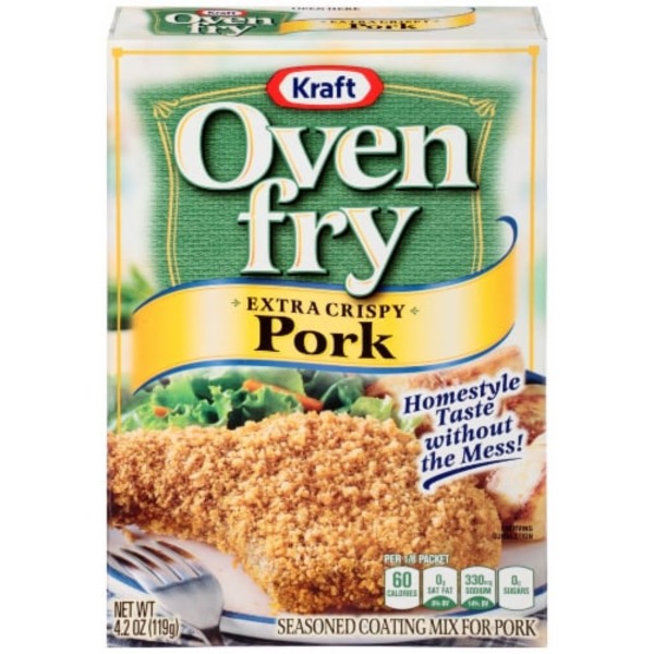 Kraft Oven Fry Seasoned Coating Mix For Pork (4.2 oz) from Kroger