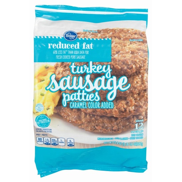 turkey sausage patties nutrition