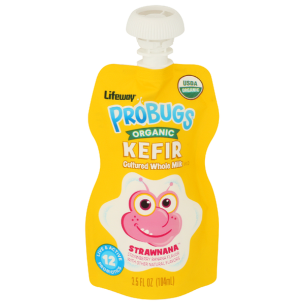 Lifeway Organic Strawnana Probugs Kefir