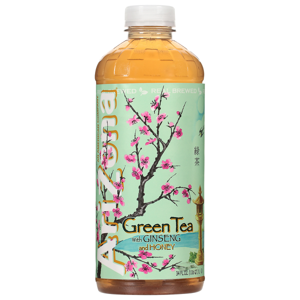 AriZona Green Tea with Ginseng and Honey Same-Day Delivery or