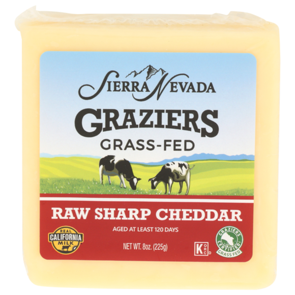 Sierra Nevada Cheese Raw Sharp Cheddar Cheese