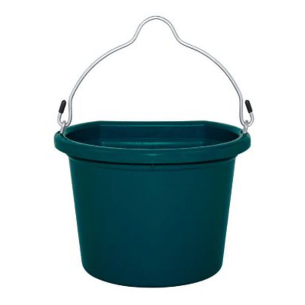 Fortiflex 2 gal. Flat Back Bucket, Green