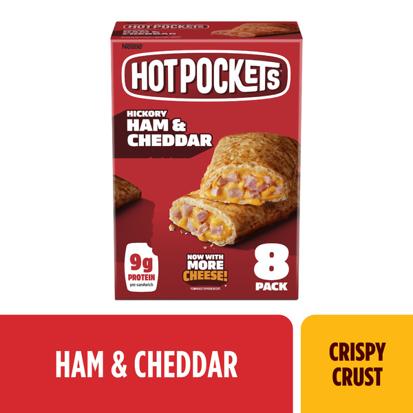Hot Pockets Hickory Ham And Cheddar