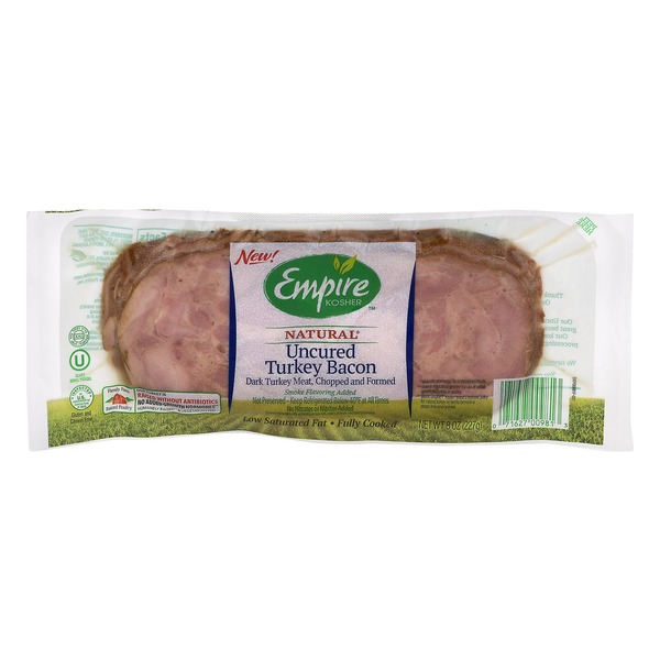 Empire Kosher Natural Uncured Turkey Bacon (8 oz) from Stop & Shop