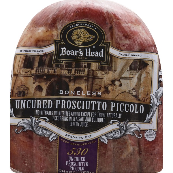 Boar's Head Prosciutto Piccolo, Uncured, Boneless (1 each) Instacart