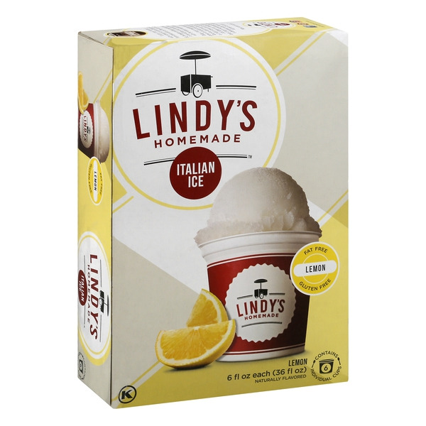 ラッキーイノリ Lindys Premium Italian Ice Lemon Same-Day Delivery or Pickup