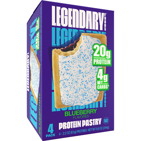 Legendary Foods Protein Pastry, Blueberry Same-Day Delivery or