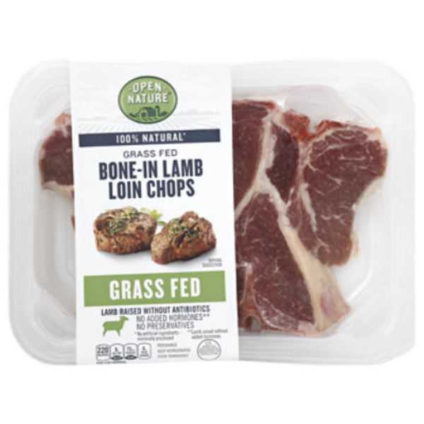 Open Nature Bone-In Lamb Loin Chops