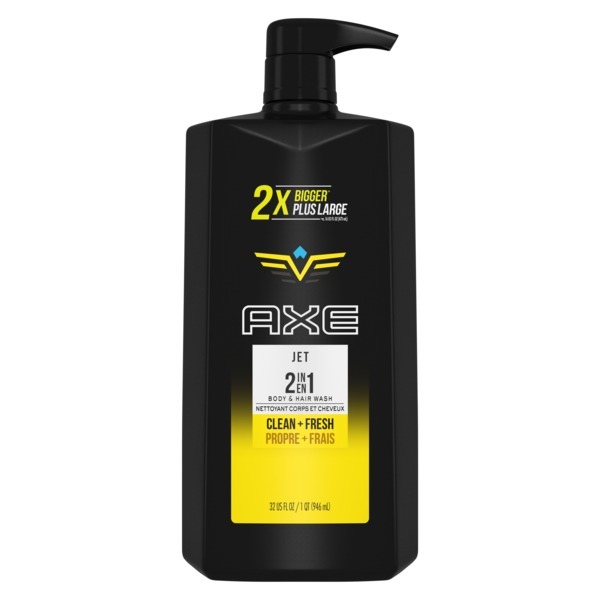 Axe 2 In 1 Body Wash And Shampoo For Men Jet 32 Oz From Price
