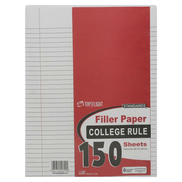 Top Flight Filler Paper, College Rule Same-Day Delivery or Pickup | Publix