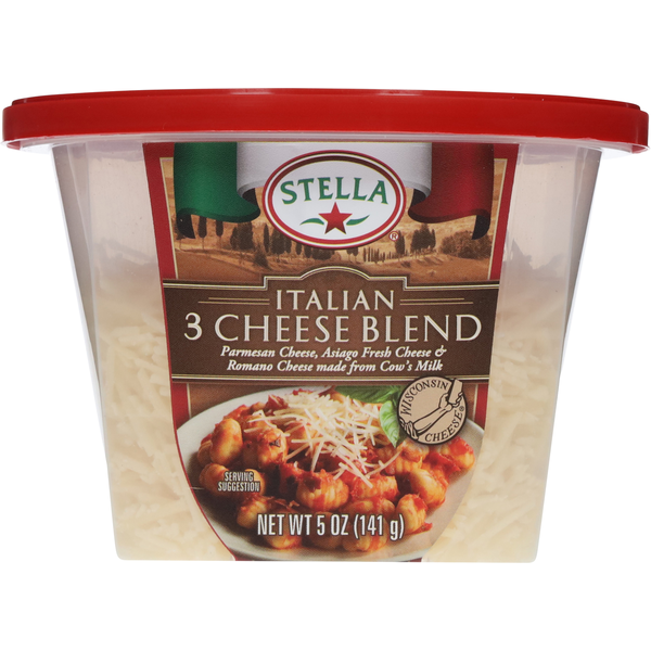 Stella Cheese, 3 Cheese Blend, Italian
