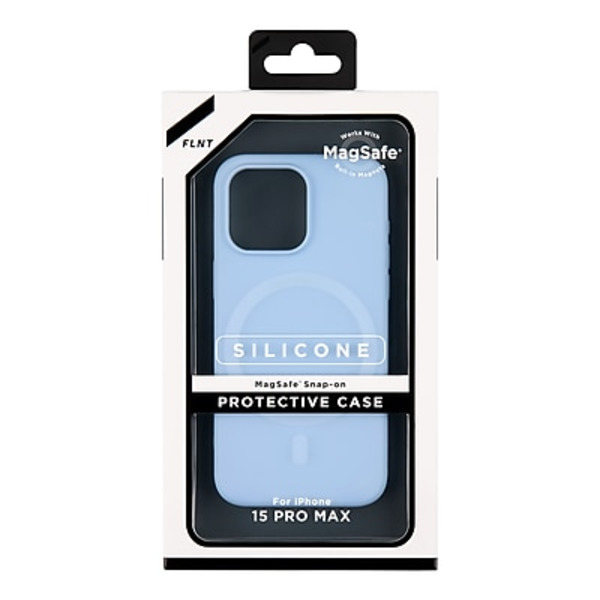 FLNT iPhone 15 Pro Max Silicone MagSafe Snap-On Protective Case