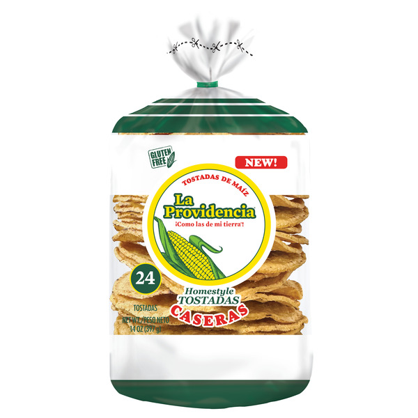 La Providencia Homestyle Tostadas, 24 Count
