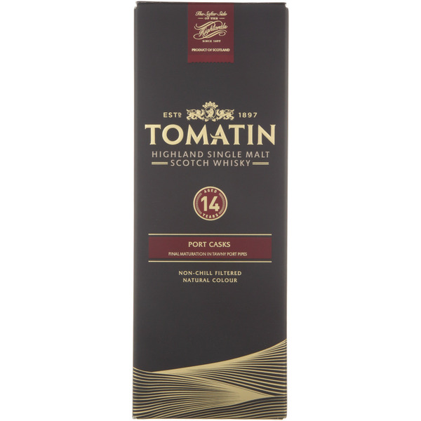 Tomatin Single Malt Scotch Port Casks 14 Yr 92 Same-Day Delivery