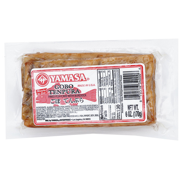Yamasa Gobo Tenpura Fried Fish Cake With Burdock