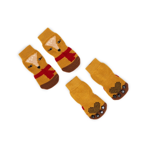 Merry Makings Reindeer Sock Set for Dogs, Large