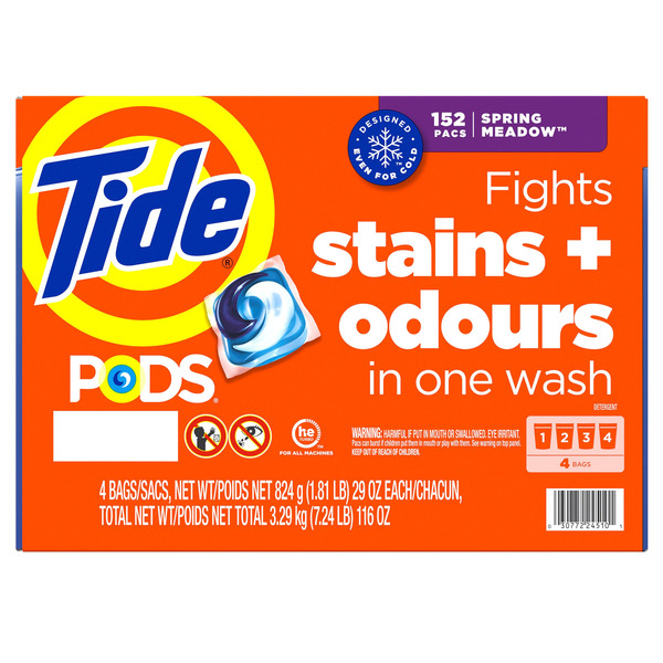 Tide Spring Meadow Washing Pods