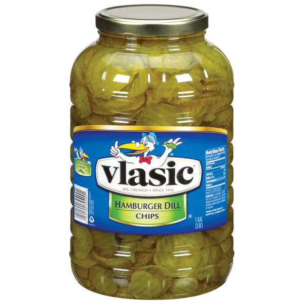 Vlasic Hamburger Dill Chips Pickles (1 gal) from Costco Instacart