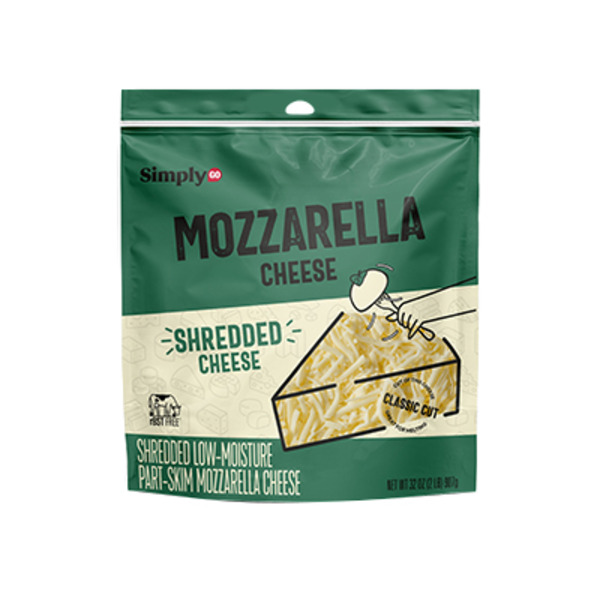 SimplyGO Classic Shredded Mozzarella Cheese