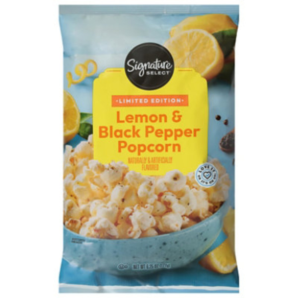 Signature Select Signature SELECT Lemon & Black Pepper Popcorn — product image