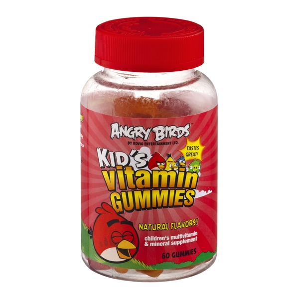 Natrol Angry Birds Kid's Vitamin Gummies 60 CT (60 ct) Instacart