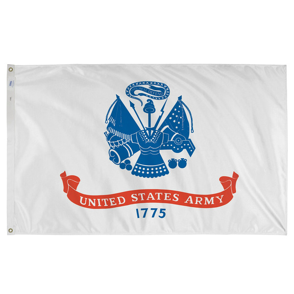 Valley Forge 5.23-ft W x 2.92-ft H Military Army Flag