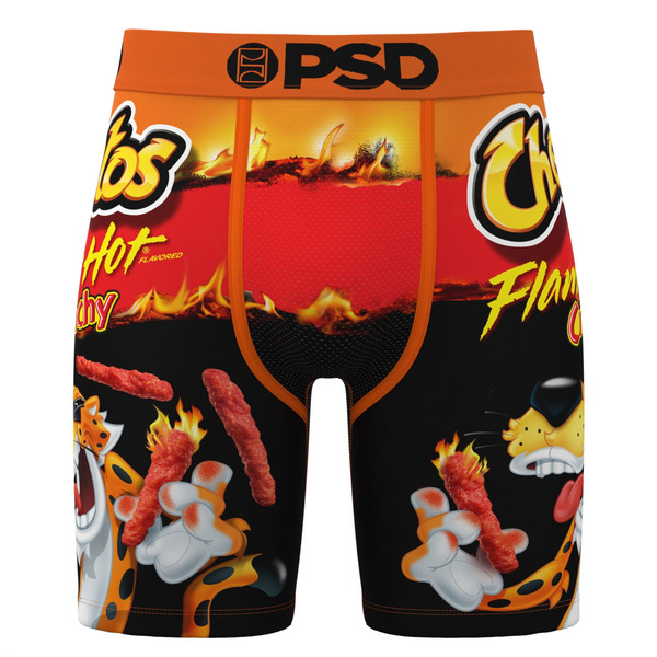 PSD Flamin' Hot Cheetos 7" Inseam Boxer Briefs, L - Multi