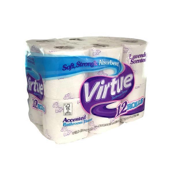 Virtue Lavender Scented Bath Tissue (12 ct) Instacart