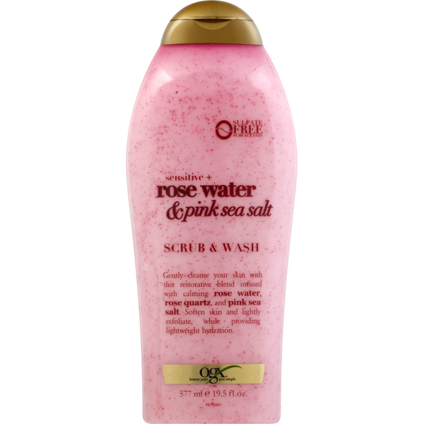 ogx sensitive rose water