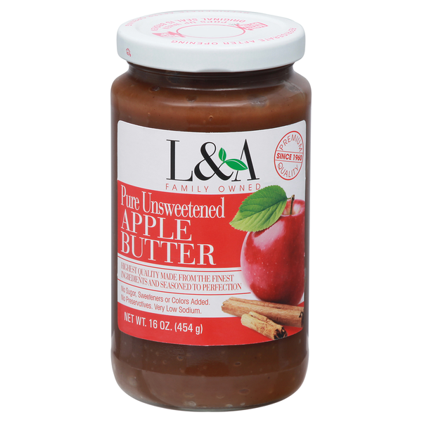 L&A Apple Butter, Pure Unsweetened Same-Day Delivery | Bristol Farms