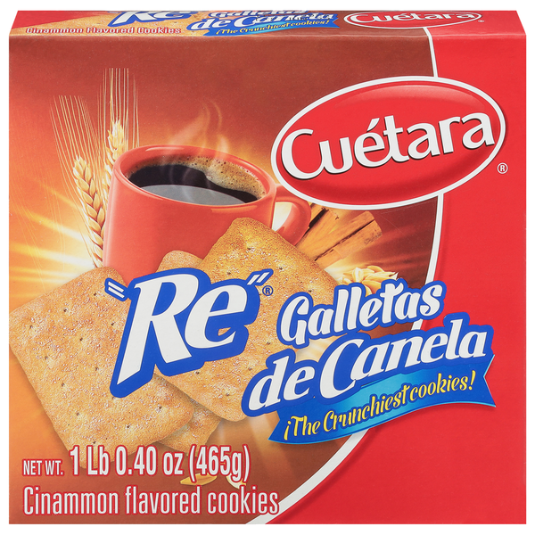 Cuétara Cookies, Cinammon Flavored