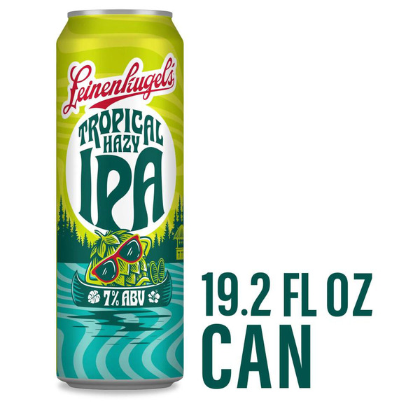 コリンシアン Tiger Beer ハッセルバインク　希少品 レア Leinenkugel's Tropical Hazy Ipa Craft Beer 7% ABV, 19.2 fl oz Cans