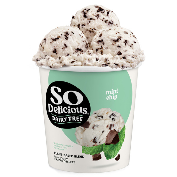 So Delicious Dairy Free Coconut Milk Mint Chip