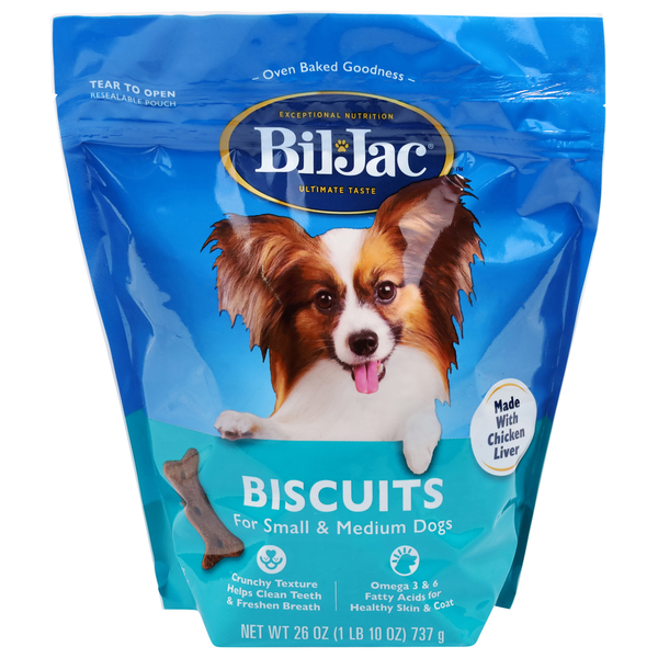 Bil-Jac Dog Biscuits, Small & Medium Dogs Same-Day Delivery or Pickup |  Harps Food Store