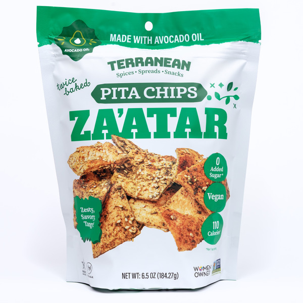 Terranean Twice Baked Za'atar Pita Chips Same-Day Delivery or