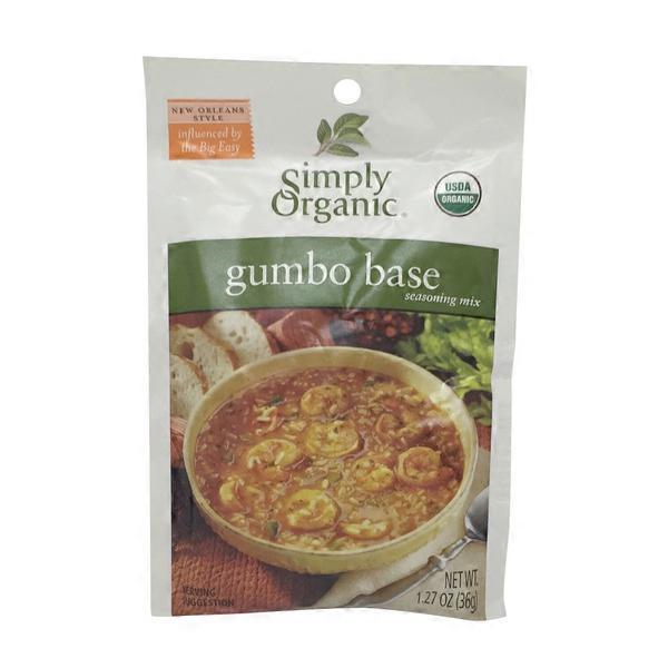 Simply Organic Gumbo Base Seasoning Mix 12 Packets Each (1.27 oz