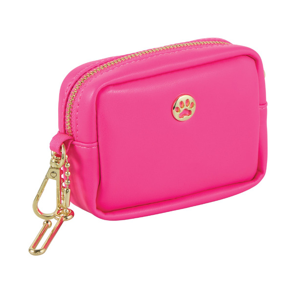 Top Paw Fashion Dog Waste Bag Dispenser - Pink