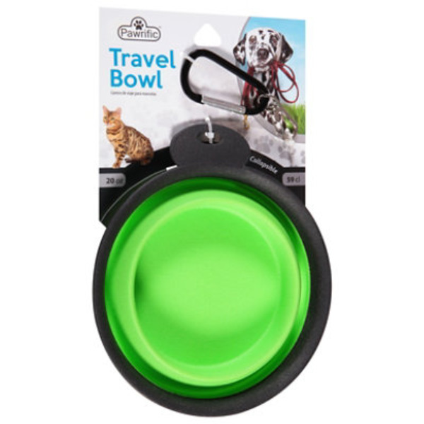 Paw-rific Travel Bowl, 20 Ounce