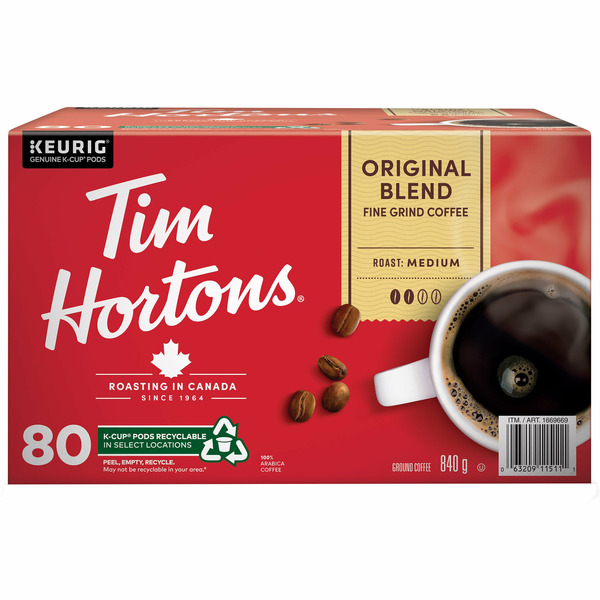 Tim Hortons Original Blend Single-Serve K-Cup Pods