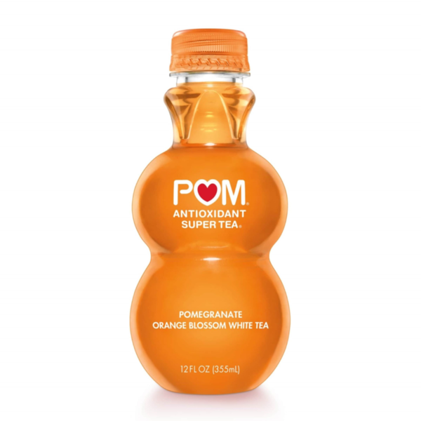 POM Wonderful Super Tea, Pomegranate Orange Blossom White Tea Same