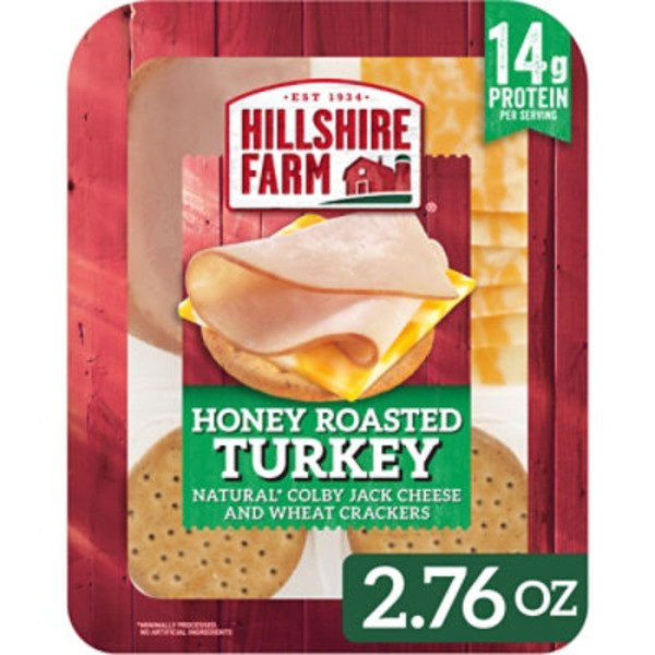 Hillshire Farm Protein Snack Pack, Honey Roasted Turkey & Colby Jack, 2.76 oz