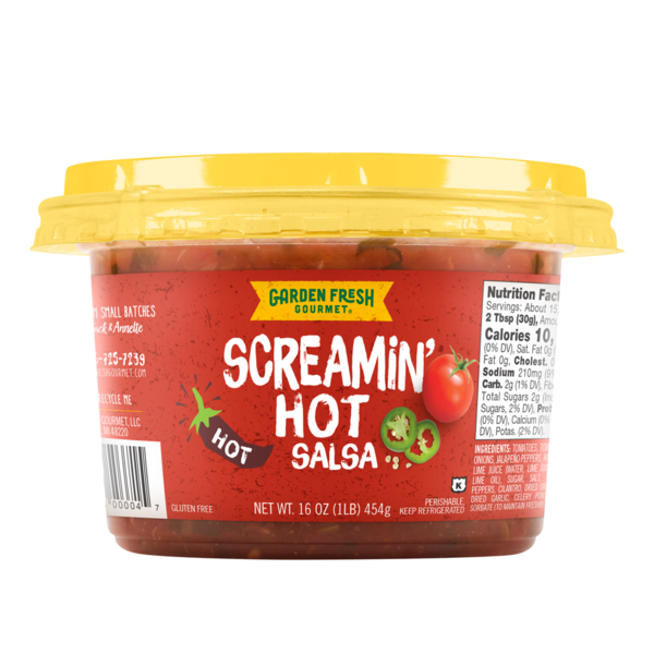 Garden Fresh Gourmet Screamin' Hot Salsa Same-Day Delivery or