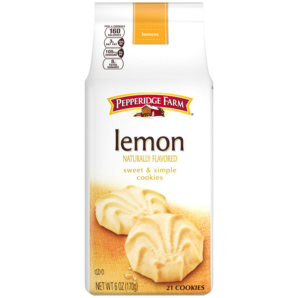 Pepperidge Farm Lemon Cookies Same-Day Delivery or Pickup