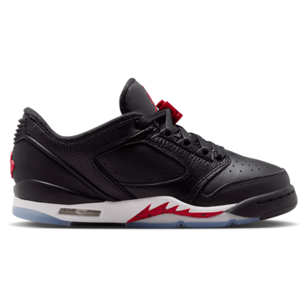 Jordan Boys' Sixty Plus Low Grade School Basketball Shoes, Size 7 - Black/Red/White