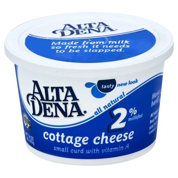Alta Dena Cottage Cheese Small Curd 2 Milkfat 16 Oz From