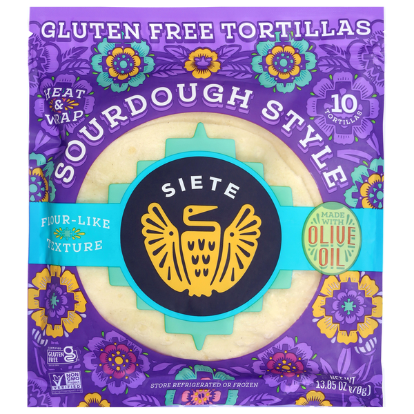 Siete Gluten Free Sourdough Style Tortillas