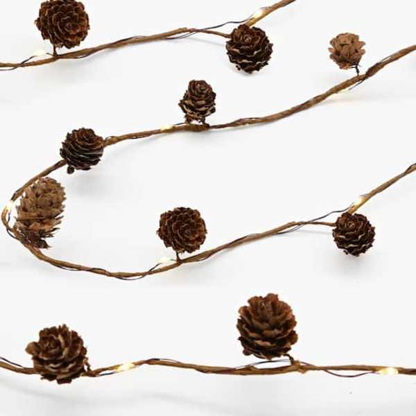 Ashland Pinecone LED String Lights