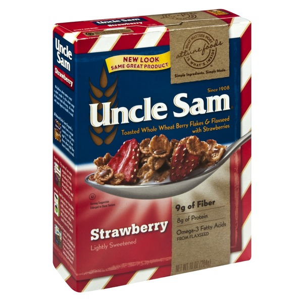 Uncle Sam Attune Foods Uncle Sam Whole Wheat Berry Flakes & Flaxseed